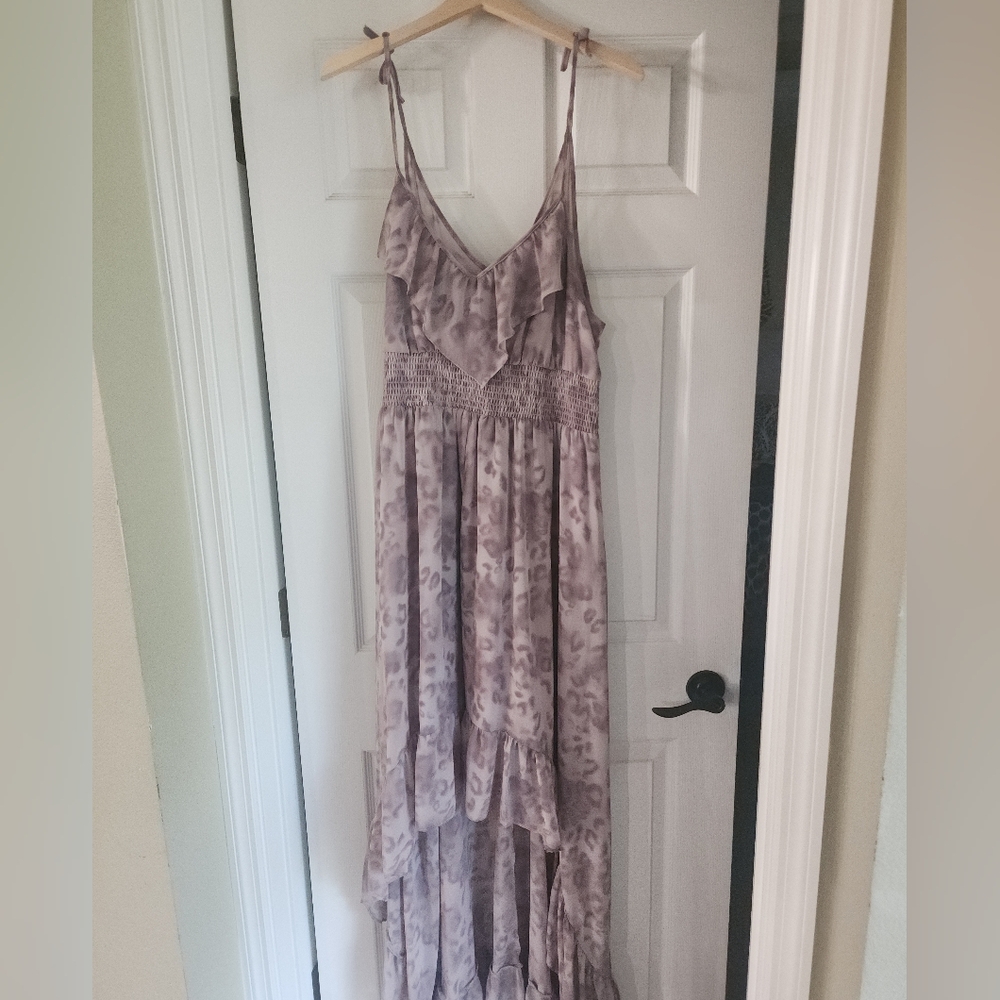 Guess Asymmetrical Y2K Maxi Dress